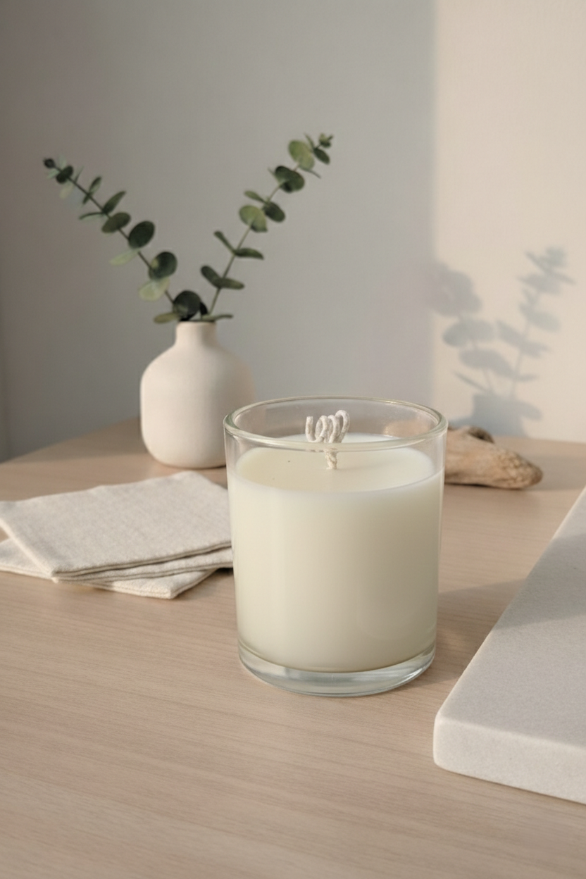 Musk & Amber Natural Scented Candle