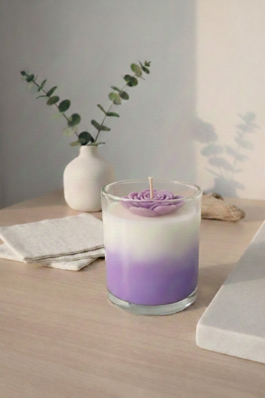Lavender Natural Scented Candle