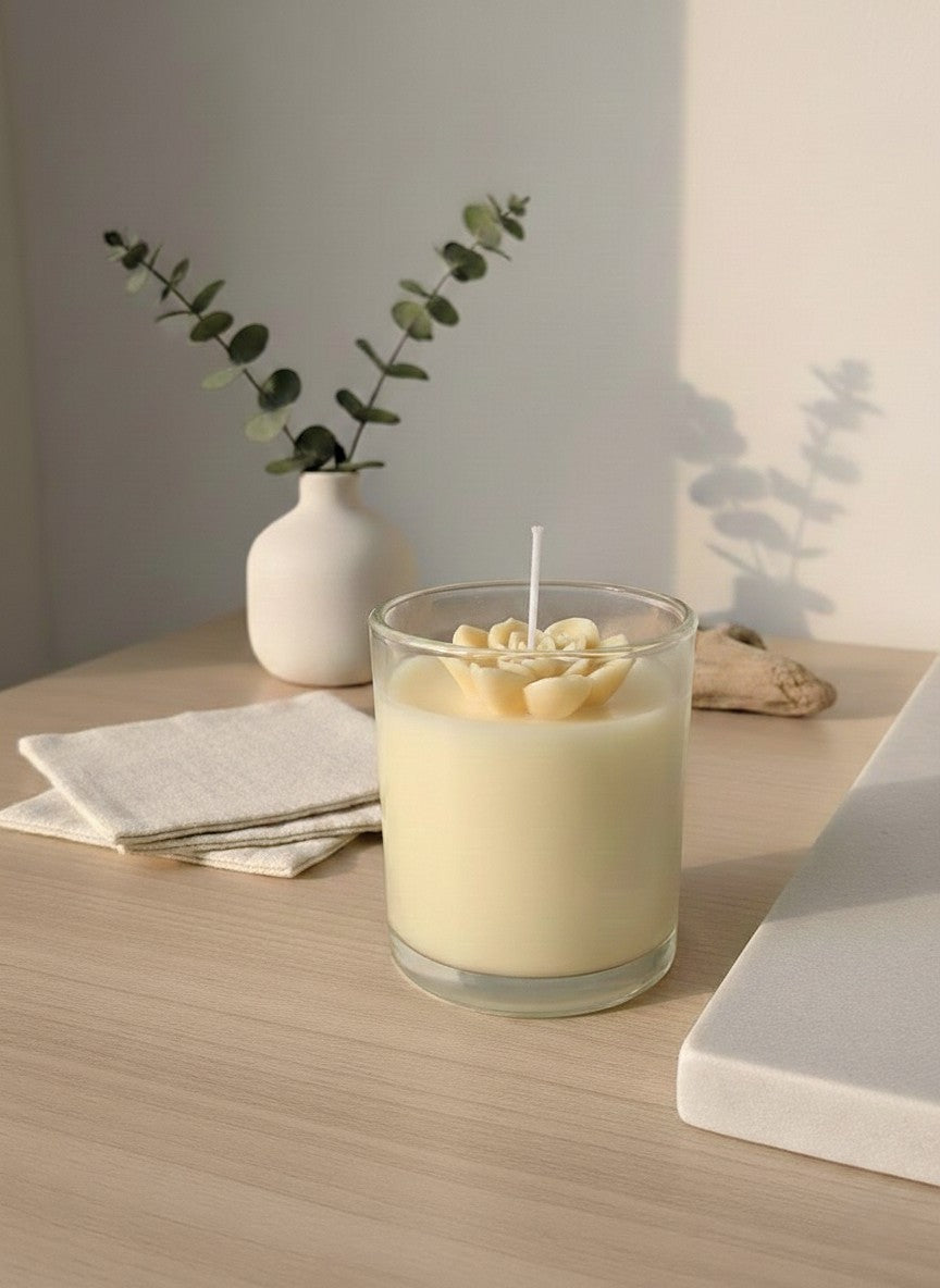 Coco Vanilla Natural Scented Candle