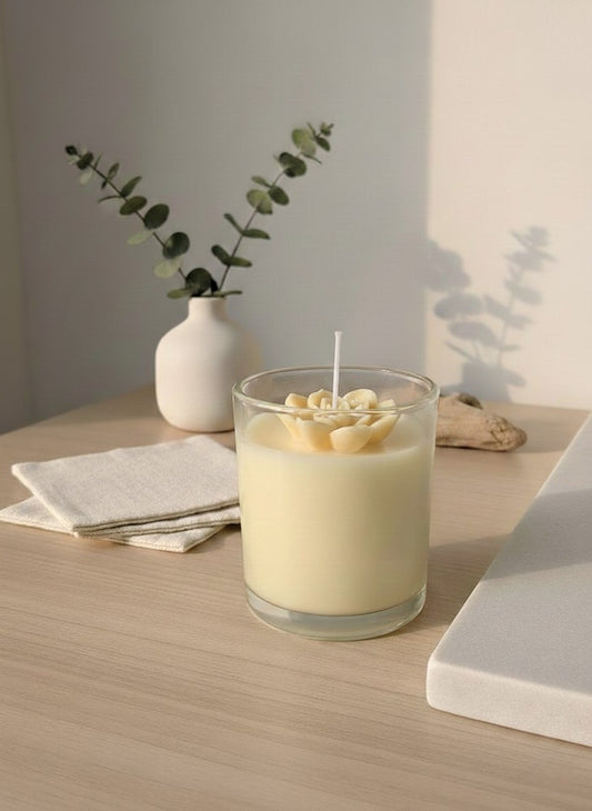 Coco Vanilla Natural Scented Candle