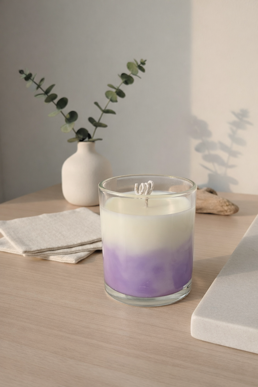 Lavender Natural Scented Candle